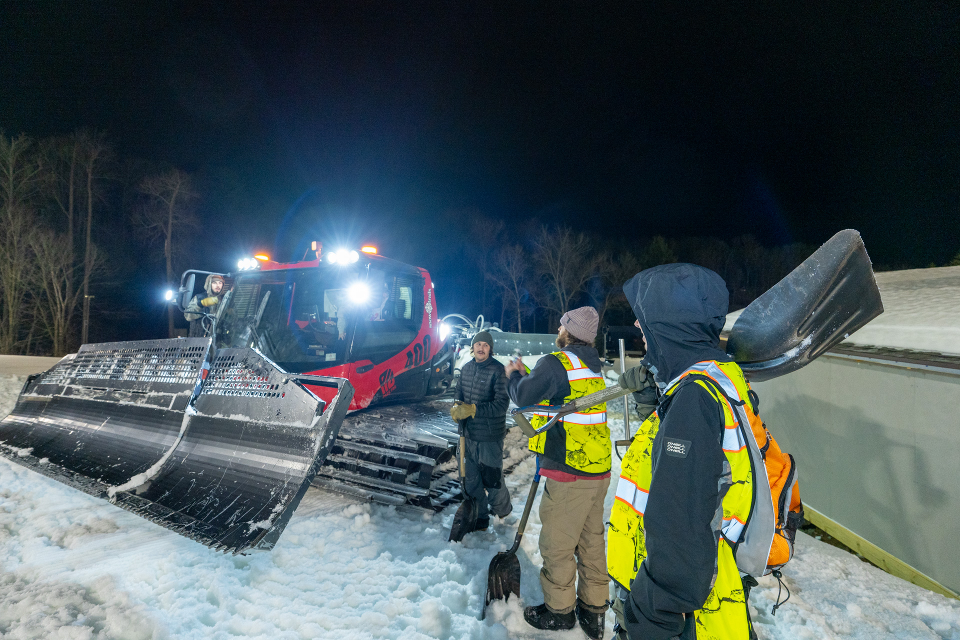 Terrain Park Crew in The Woods Terrain Park - Winter Employment at Snow Trails in Mansfield, Ohio