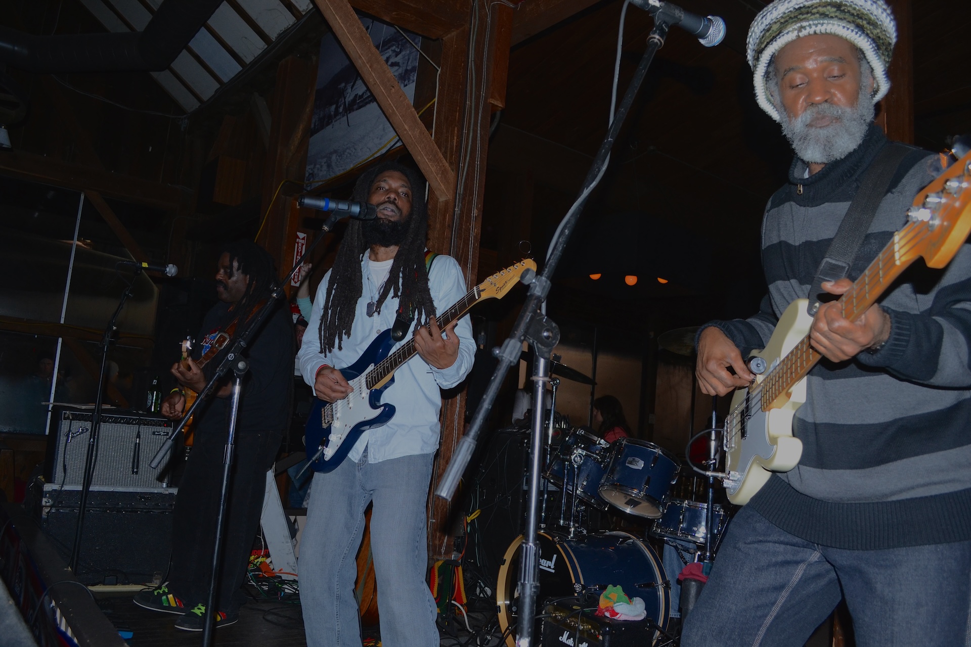 The Ark Band live on-stage in The Snowflake Loft at Snow Trails in Mansfield, OH