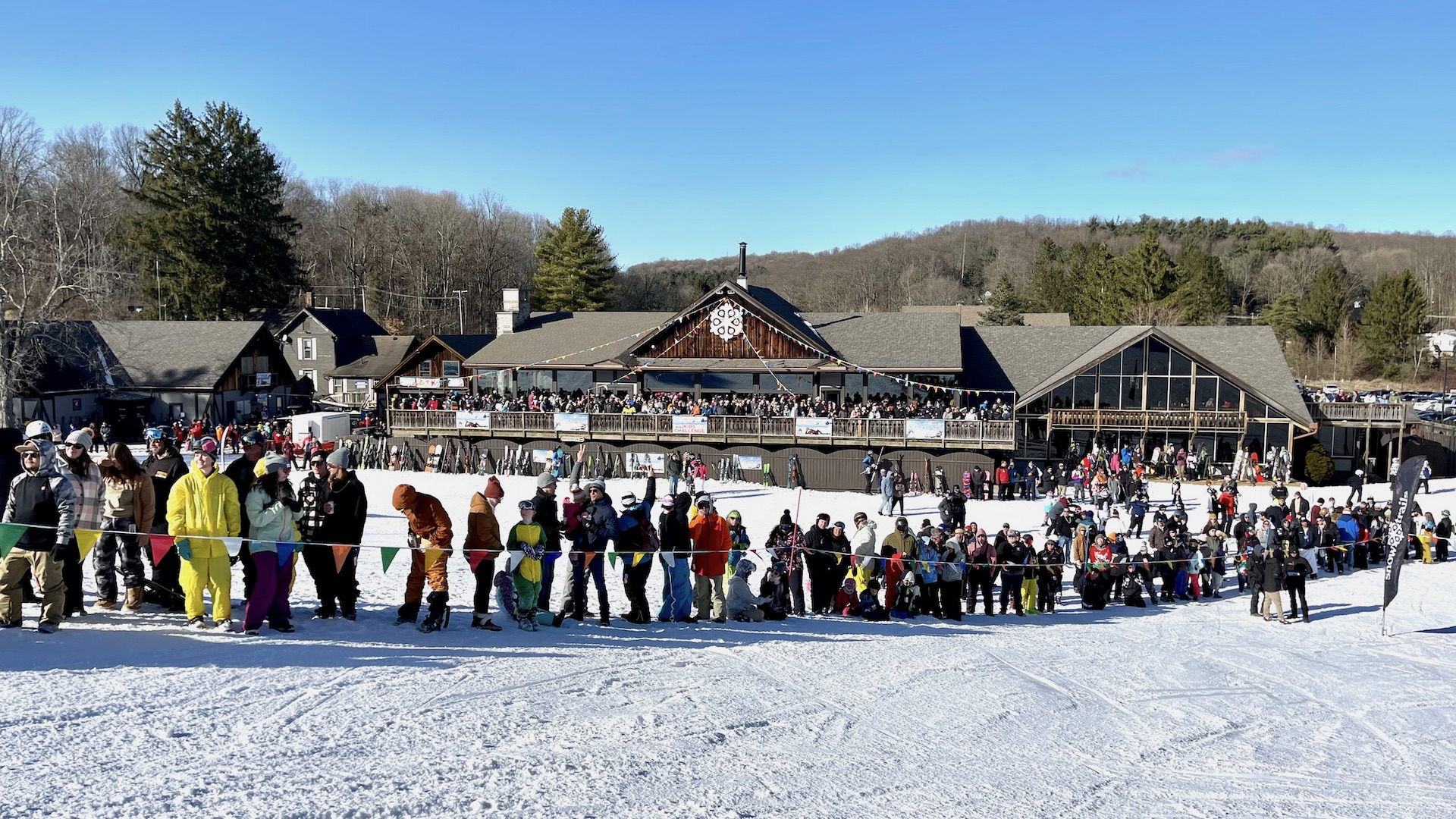 Ski Carnival at Snow Trails near Mansfield, Ohio