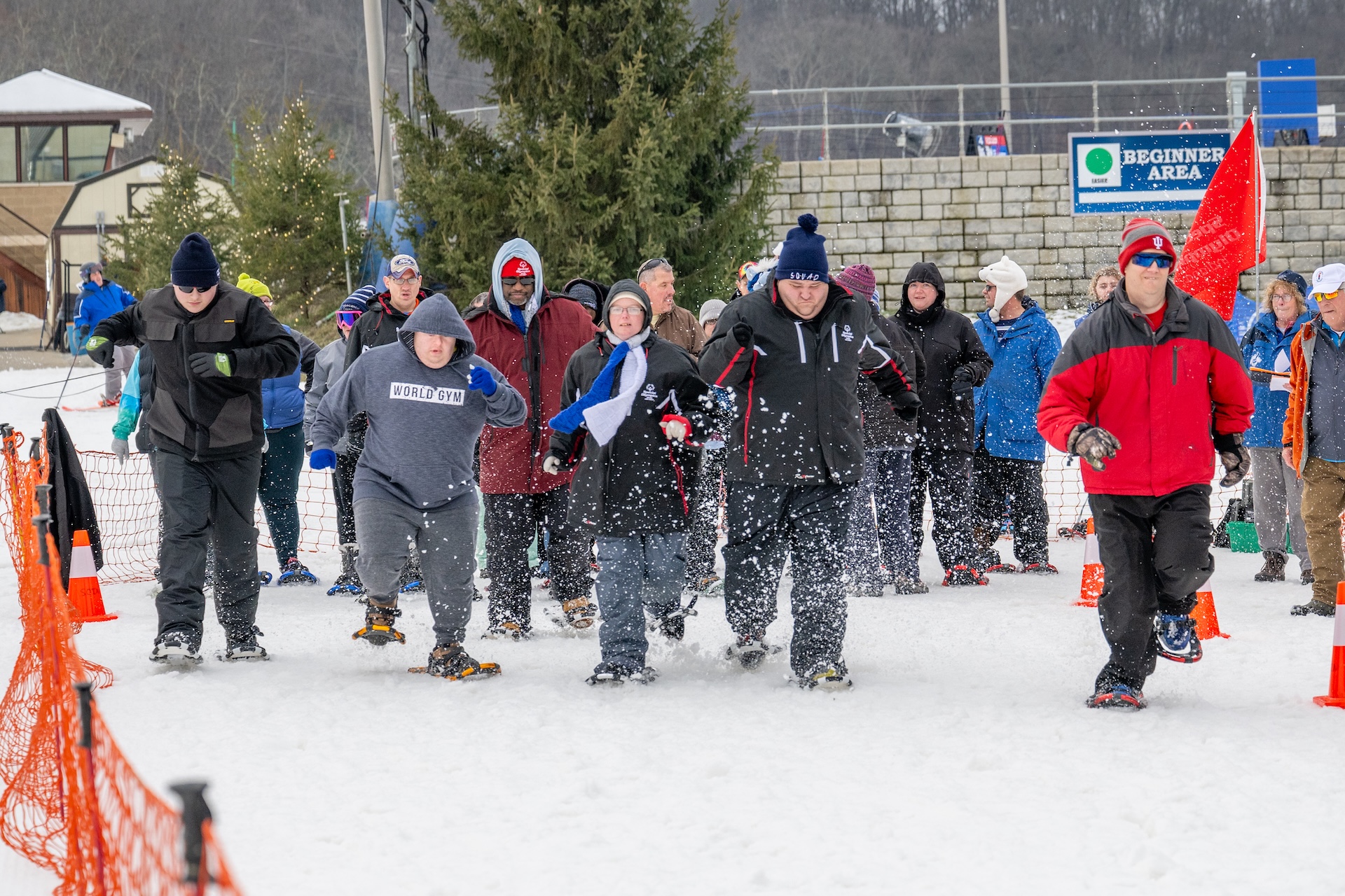 Special Olympics Ohio Traditional Snowshoeing Race