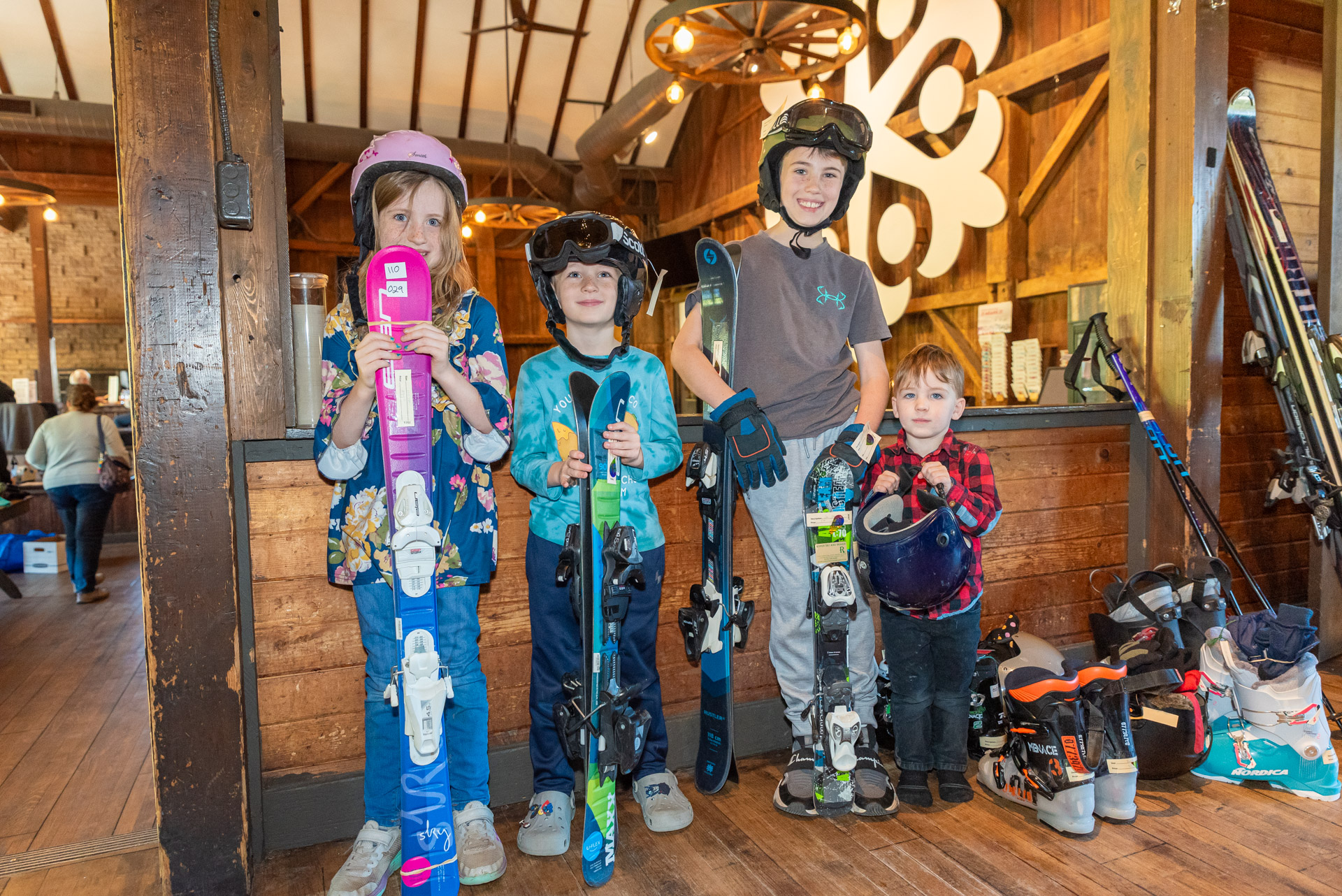 Snow Trails Ski Patrol Swap Weekend is great for kids gear!